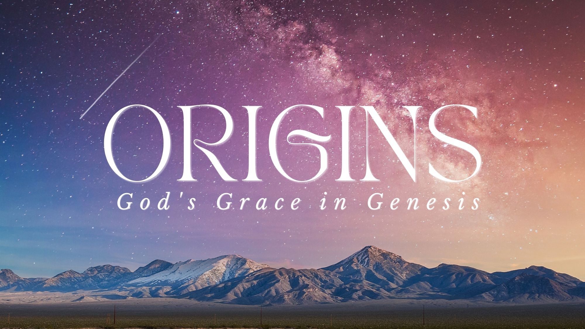 Origins Sermon Series Vineyard Church